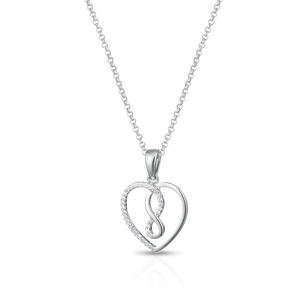 COLLANA CUORE E INFINITO