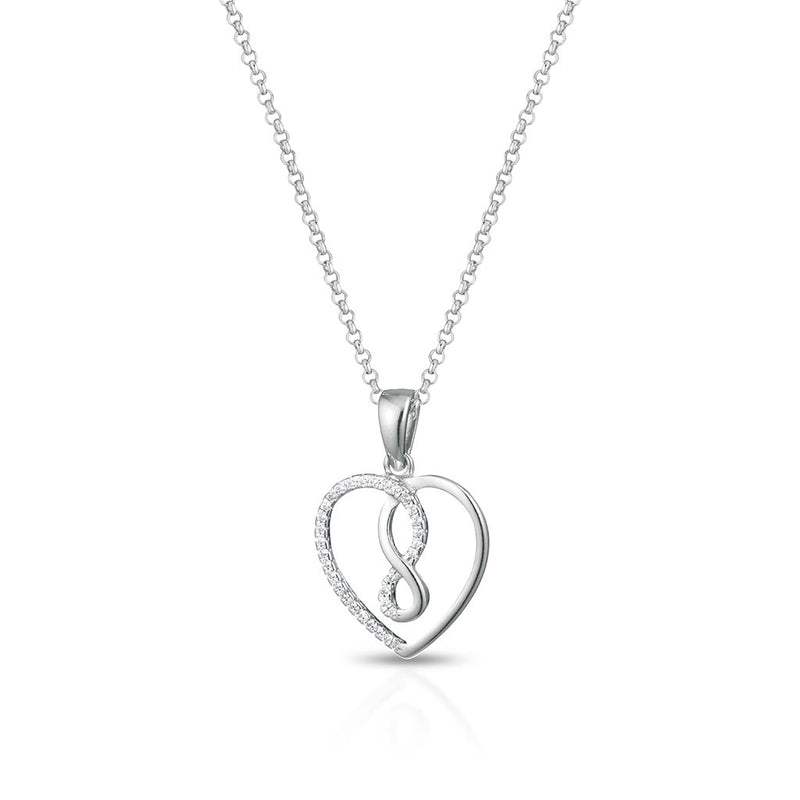 COLLANA CUORE E INFINITO
